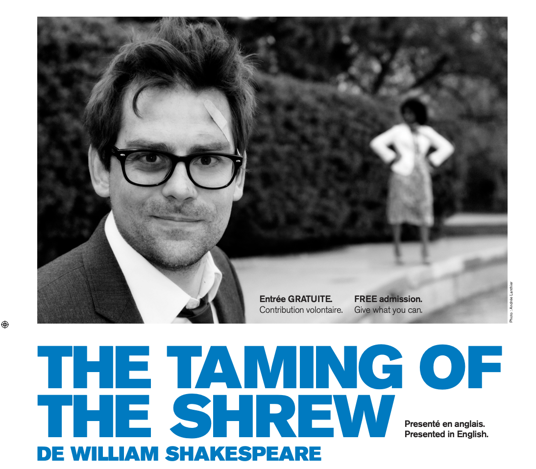 The Taming of the Shrew Poster 2012