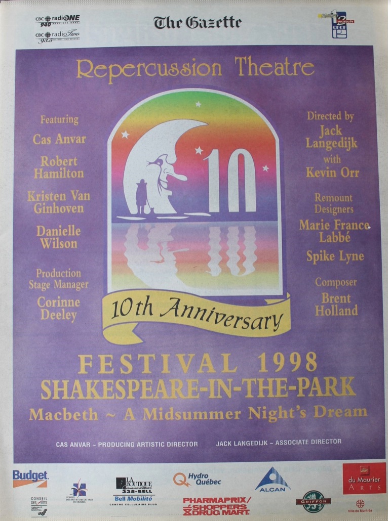 1998 Program Cover